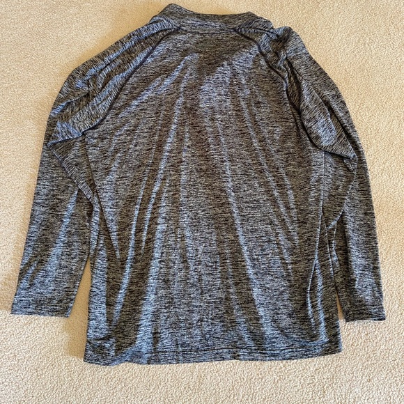 Under Armour Heat Gear Quarter Zip Grey Running Golf - Picture 4 of 4